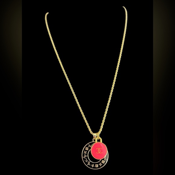 Authentic Louis Vuitton and It’s Friend Two Charm Necklace - Picture 3 of 3